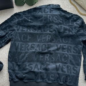 VERSACE JACKET BLACK 100%AUTHENTIC